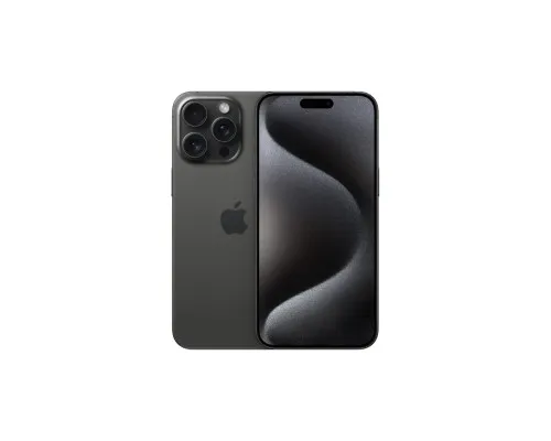 Мобільний телефон Apple iPhone 15 Pro Max 512Gb Black Titanium (REF A+) BREEZY (2QMU7C3)