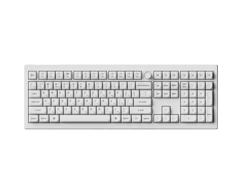 Клавіатура Keychron V6 Ultra Keychron Red Switch RGB UA White (V6U-F1-UA)
