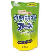 Засіб для ручного миття посуду Rocket Soap Kitchen Detergent Apple Змінний блок 500 мл (4903367091055)