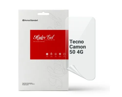 Плівка захисна Armorstandart hydrogel Tecno Camon 50 4G (ARM91517)
