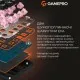 Клавіатура GamePro MK160 V2 Warden QLAB Sakura Linear RGB USB UA Black (MK160-V2-B-QS)