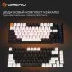 Клавіатура GamePro MK160 V2 Warden QLAB Sakura Linear RGB USB UA Black (MK160-V2-B-QS)