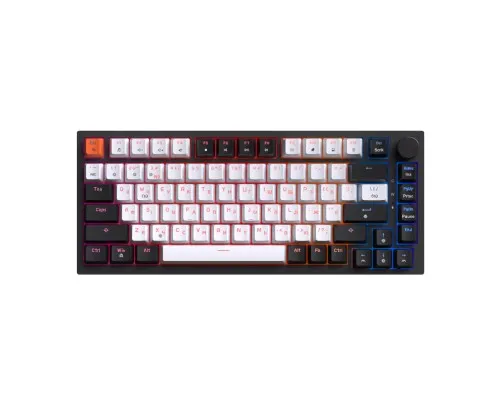 Клавіатура GamePro MK160 V2 Warden QLAB Sakura Linear RGB USB UA Black (MK160-V2-B-QS)
