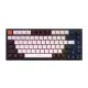 Клавіатура GamePro MK160 V2 Warden QLAB Sakura Linear RGB USB UA Black (MK160-V2-B-QS)