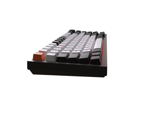 Клавіатура GamePro MK160 V2 Warden QLAB Sakura Linear RGB USB UA Black (MK160-V2-B-QS)