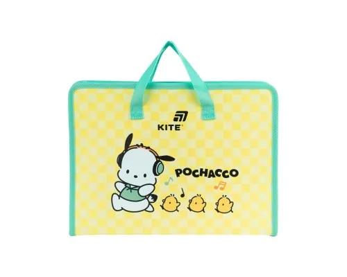 Папка - портфель Kite на блискавці A4 Pochacco, 1 відділення (PC26-202)