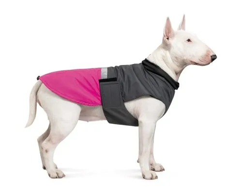 Попона для тварин Pet Fashion ROY XL малиново-сіра (4823082432929)