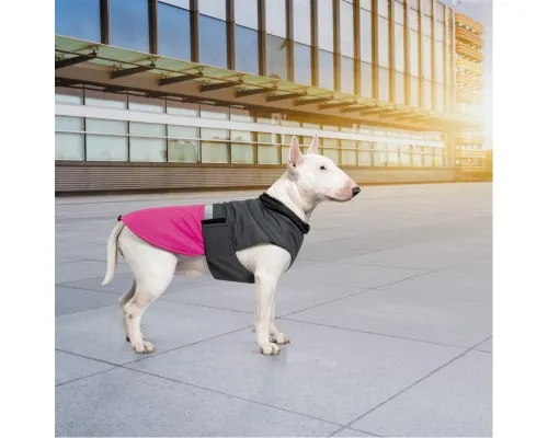Попона для тварин Pet Fashion ROY XL малиново-сіра (4823082432929)