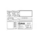 Батарея до ДБЖ Long 12В 7.2 Ач (WP7.2-12) (WP7.2-12A)
