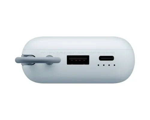 Батарея універсальна Xiaomi 10000mAh 22.5W, Integrated Cable, blue (BHR9073GL)