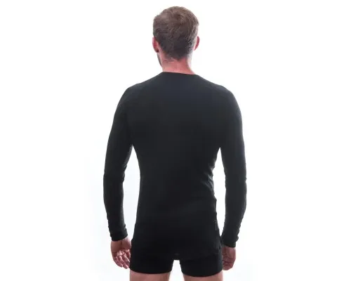 Термокофта Sensor Merino DF LS black 15100021 S (SM11M-black-S)
