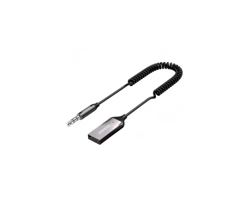 FM модулятор Ugreen Bluetooth 5.0 Aux with mic CM309 UGREEN Black (70601)