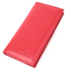 Гаманець ST Leather З натуральної шкіри Червоний (22539)