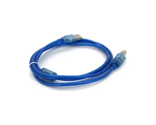 Кабель для принтера USB 2.0 AM/BM 1.8m ferrite blue Ritar (YT-AM/BM-1.8TBL)