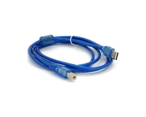Кабель для принтера USB 2.0 AM/BM 1.8m ferrite blue Ritar (YT-AM/BM-1.8TBL)