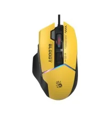 Мишка A4Tech Bloody W95 Ultra USB Yellow/Black (4711421002318)