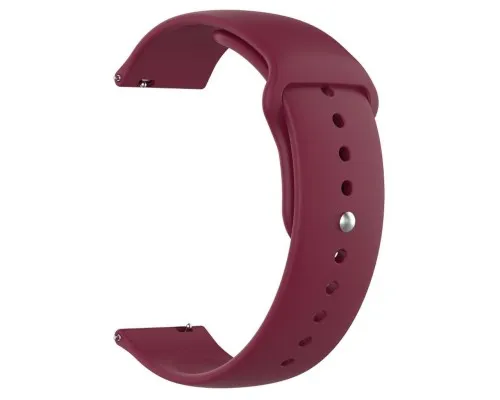 Ремінець до смарт-годинника Armorstandart Silicone Watch Strap 22mm Marsala (ARM80665)