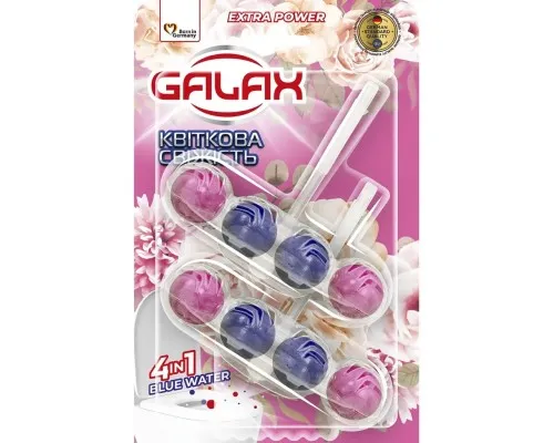 Туалетний блок Galax Квіткова свіжість 2 х 55 г (4823128005384)