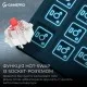 Клавіатура GamePro Asgard Drakkar Keychron Super Red Switch Wireless/Bluetooth/USB UA Blue (MK305BL)
