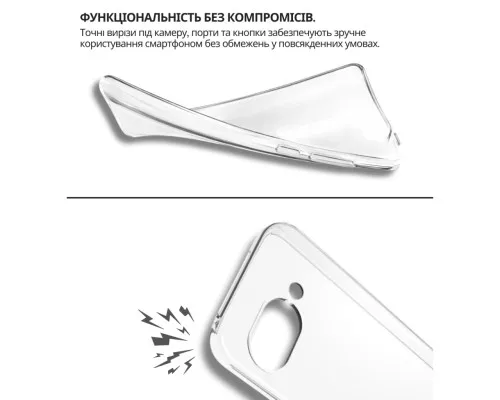 Чохол до мобільного телефона BeCover silicone Google Pixel 9a Transparent (714947)