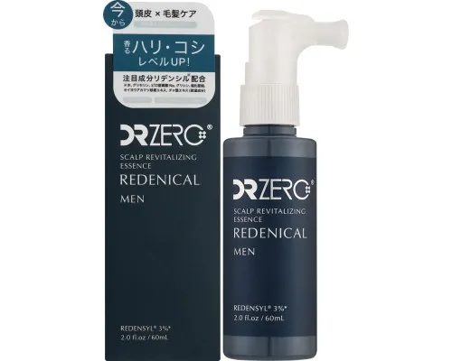 Сироватка для волосся Dr Zero Redenical Scalp Revitalizing Essence Проти випадіння волосся для чоловіків 60 мл (4582526990035)