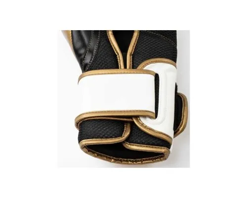 Боксерські рукавички Everlast PowerLock Boxing Training Gloves P00003051 білий, золотий 16 унцій (009283620134)