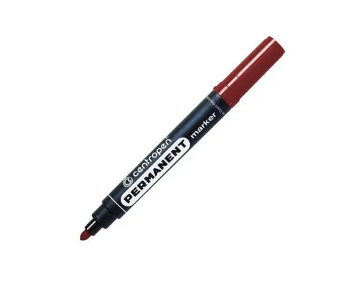 Маркер Centropen Permanent 8566 2,5 мм круглий коричневий (8566/07)