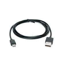 Дата кабель USB 2.0 AM to Micro 5P 0.6m Pro black REAL-EL (EL123500021)