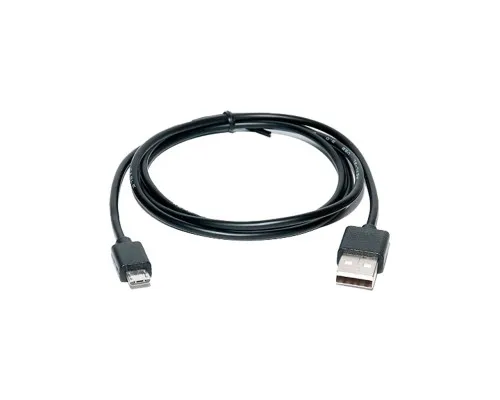 Дата кабель USB 2.0 AM to Micro 5P 0.6m Pro black REAL-EL (EL123500021)