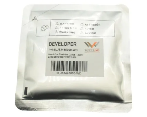 Девелопер TOSHIBA e-Studio 2006/2007/2306/2505/2506/2507, D2505, 200г/ Welldo (6LJ83445000-WD)