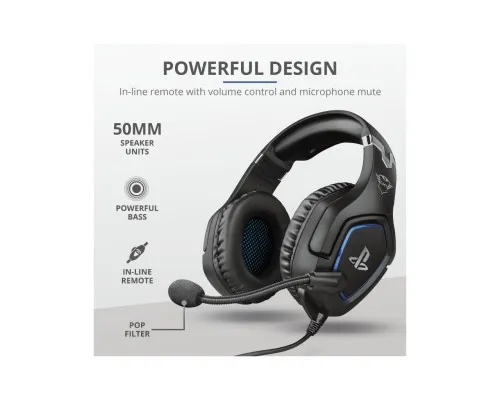 Навушники Trust GXT 488 Forze-G for PS4 Black (23530)
