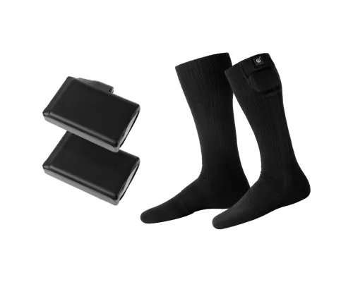 Шкарпетки з підігрівом 2E Race Plus Black XL (2E-HSRCPXL-BK)