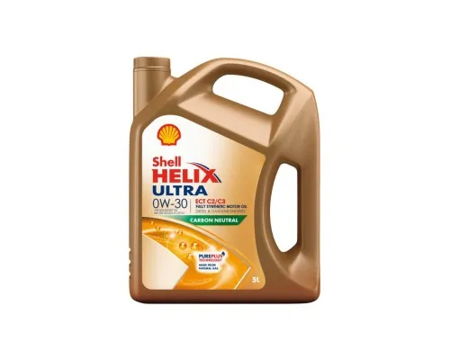 Моторна олива Shell Helix Ultra ECT C2/C3 0W-30, 5л (73989)