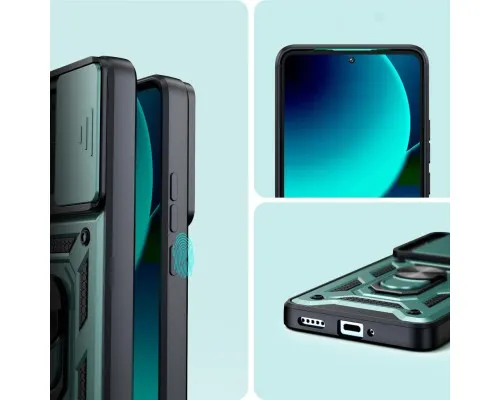 Чохол до мобільного телефона BeCover Military Xiaomi 13T/13T Pro Dark Green (710559)