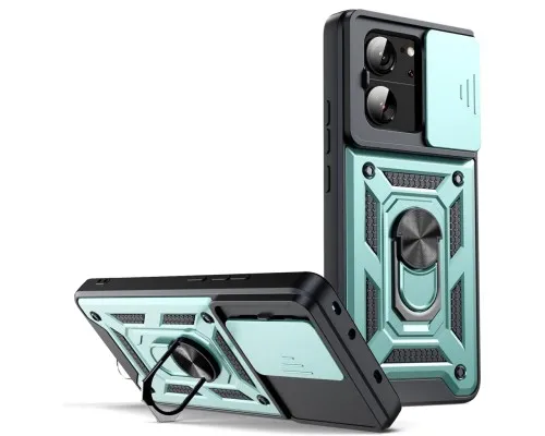 Чохол до мобільного телефона BeCover Military Xiaomi 13T/13T Pro Dark Green (710559)