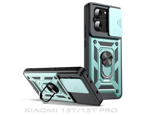 Чохол до мобільного телефона BeCover Military Xiaomi 13T/13T Pro Dark Green (710559)