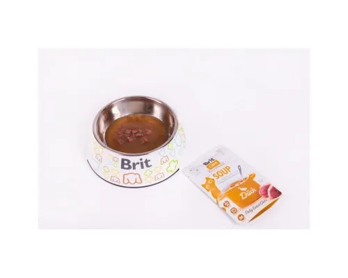 Вологий корм для кішок Brit Care Soup with Duck з качкою 75 г (8595602569182)