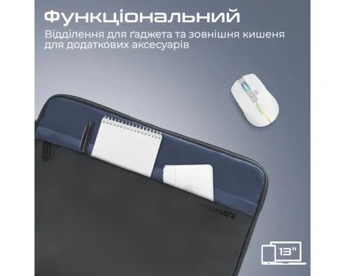 Чохол до ноутбука Promate 13" Limber-SB Black (limber-sb.black)