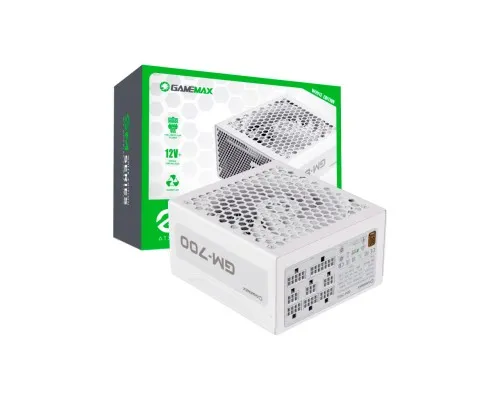 Блок живлення Gamemax 700W (GM-700 Modular white)