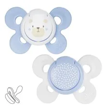 Пустушка Chicco Physio Comfort силіконова від 2 до 6 місяців 2шт. (блакитна) (74931.21.00)