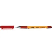 Ручка кулькова Stanger Fine point 0,7 мм, з грипом, червона, 10 шт (M 0.7-18000300057)