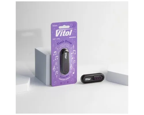 Ароматизатор для автомобіля VITOL Flash Drive Lavender (VFD04)