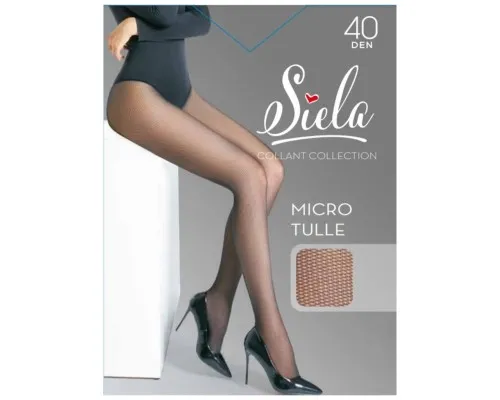 Колготи Siela Collant Micro Tulle 40 Den Nero - 4 (4823102986937)
