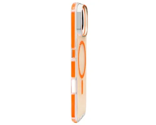 Чохол до мобільного телефона BeCover FIBRA Star Shine MagSafe Apple iPhone 17 Orange (715415)