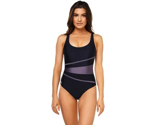 Купальник Aqua Speed Stella Lady 299-15 чорний, сірий 44 (5908217686688)