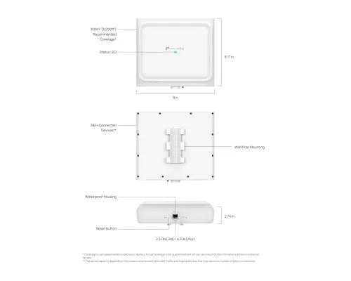 Точка доступу Wi-Fi TP-Link EAP772-OUTDOOR