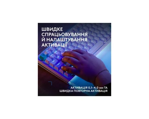 Клавіатура Logitech G512 X 98 Tactile Switch RGB USB UA White (920-014003)