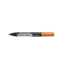 Маркер Centropen Permanent 8566 2,5 мм круглий помаранчевий (8566/06)