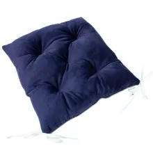 Подушка на стілець MirSon 28-0006 Navy blue Velvet 40х40 см (2200006185901)