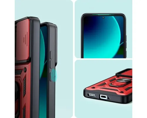 Чохол до мобільного телефона BeCover Military Xiaomi 13T/13T Pro Red (710560)